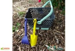 Jardinière Enfant Calipso Mini Junior + Panier Et Acc. – Vert Pastel -Garantia Soldes jardiniere enfant calipso 40l panier kajo 4l vert pastel 5