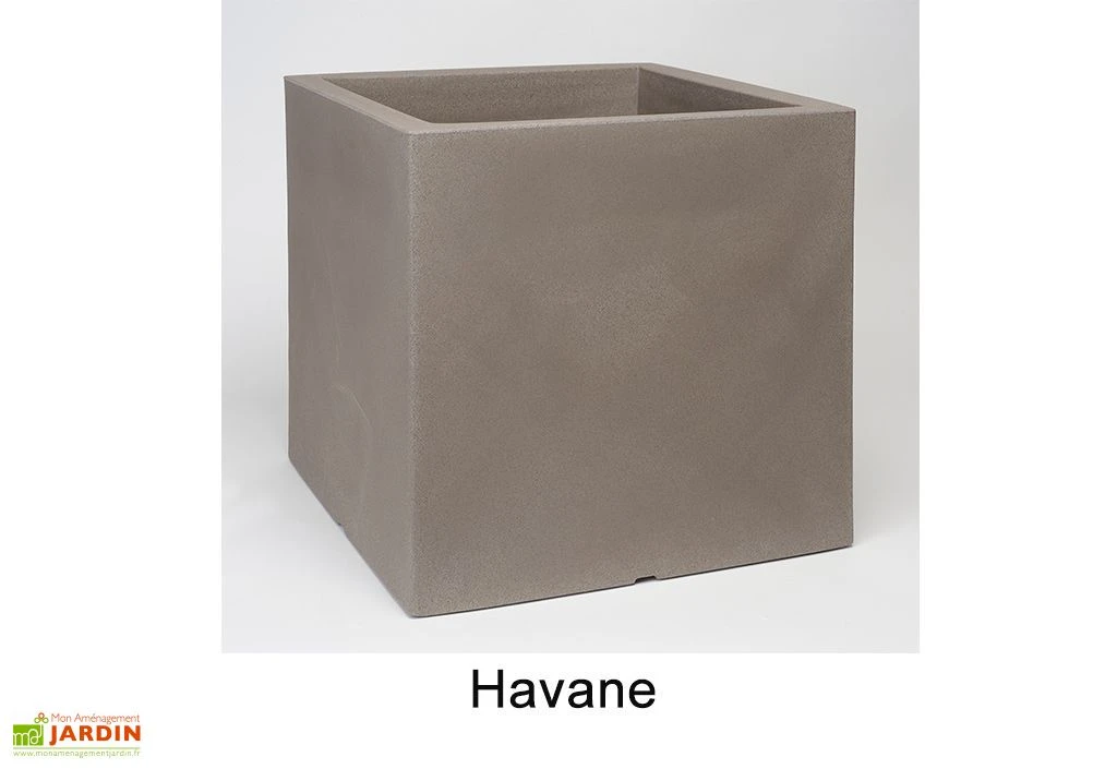 Jardinière Carrée En Polyéthylène Atlantis 40 Cm (pls Coloris) 7 Jardinière Carrée En Polyéthylène Atlantis 40 Cm (pls Coloris) – Image 5