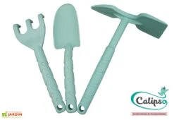 Kit Jardinage Pour Jardinière Et Carré Potager – 3 Outils -Garantia Soldes kit outils vert 1