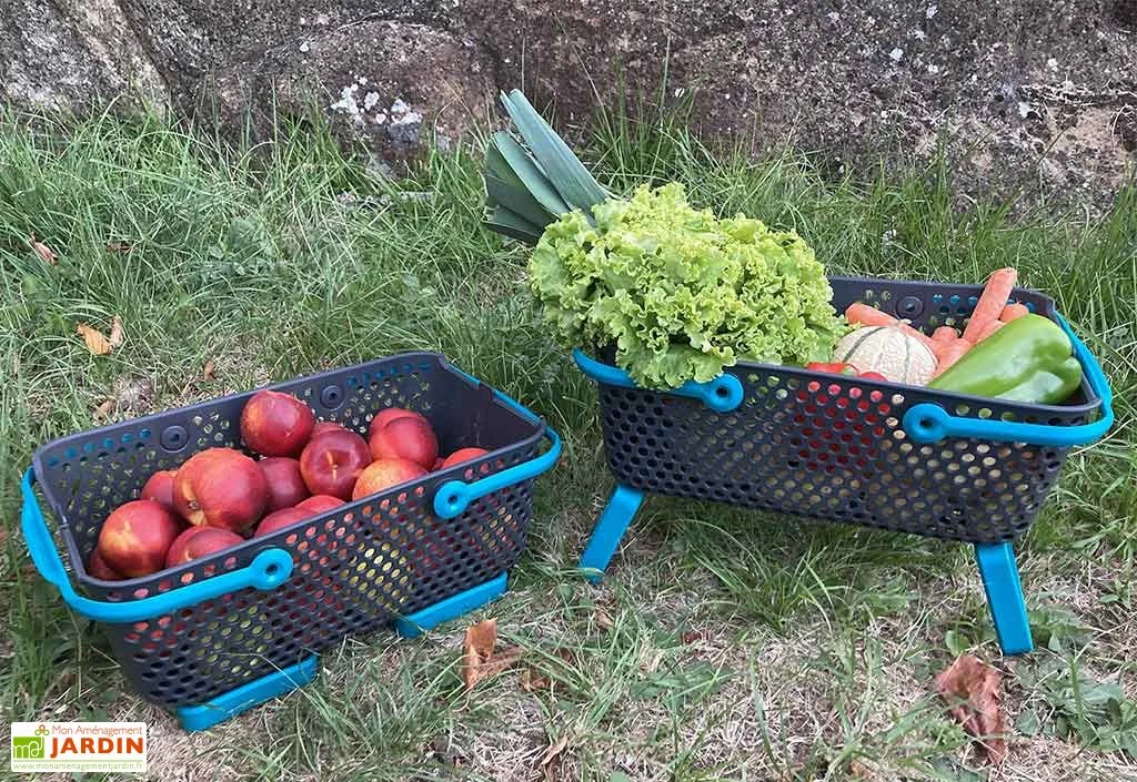 Paniers De Récolte Kajo 15L - 48 X 29 X 20 Cm (lot De 2) 4 Paniers De Récolte Kajo 15L - 48 X 29 X 20 Cm (lot De 2) – Image 2