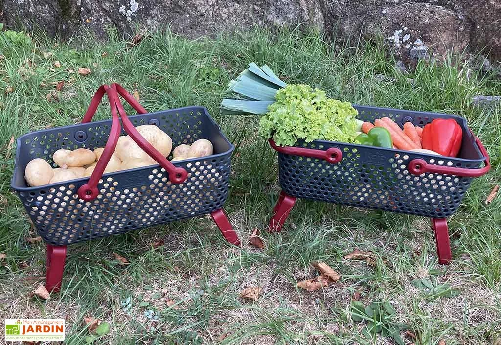 Paniers De Récolte Kajo 15L - 48 X 29 X 20 Cm (lot De 2) 5 Paniers De Récolte Kajo 15L - 48 X 29 X 20 Cm (lot De 2) – Image 3