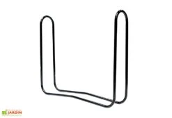 Porte-bûches En Acier Inoxydable – 122 Cm -Garantia Soldes porte buches acier