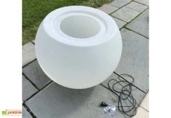 Pot De Fleurs Lumineux En Polyéthylène Transparent Speranza Ø 90 Cm 7 Pot De Fleurs Lumineux En Polyéthylène Transparent Speranza Ø 90 Cm -Garantia Soldes pot fleur lumineux transparent speranza