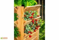 Tour De Culture Verticale En Bois De Mélèze 90 X 73 Cm 8 Tour De Culture Verticale En Bois De Mélèze 90 X 73 Cm -Garantia Soldes potager sureleve bois 90x73cm