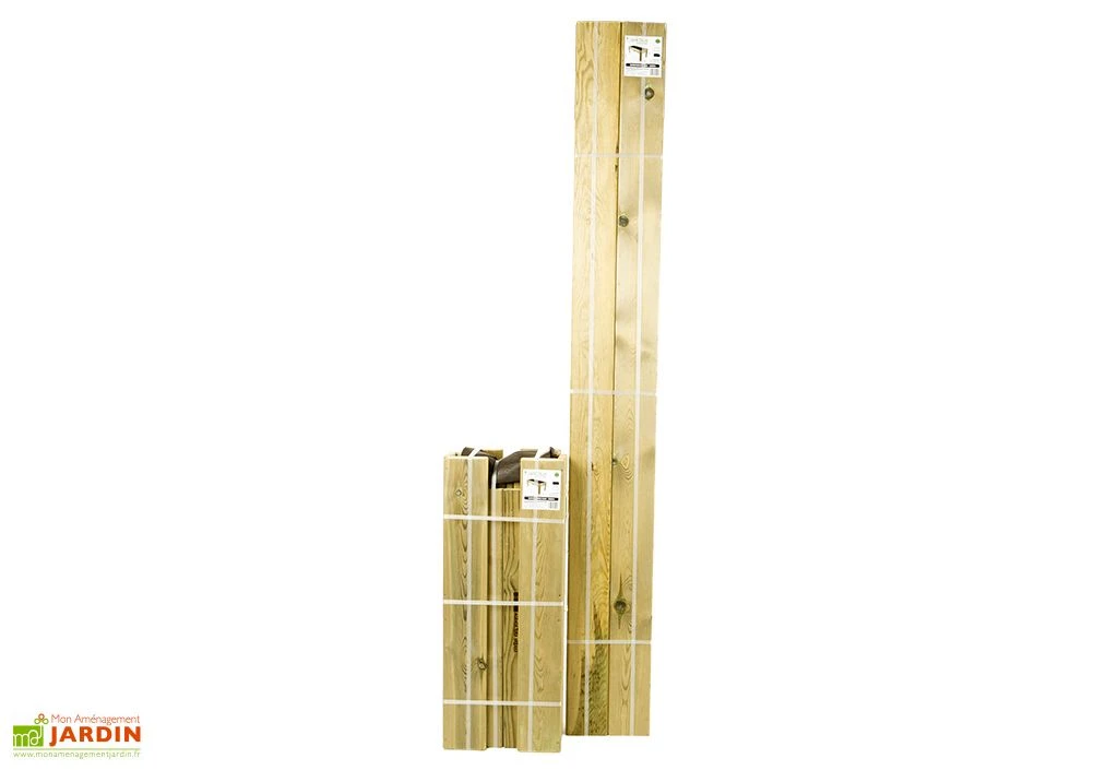 Potager Surélevé En Bois Traité Gardenbrico XXL80 : 200 Cm 5 Potager Surélevé En Bois Traité Gardenbrico XXL80 : 200 Cm – Image 3