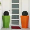 Pot De Fleurs En Plastique Stark S Simple Ou Double Paroi (40/27 X 80 Cm) -Garantia Soldes pots fleurs double paroi