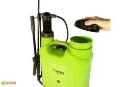 Pulvérisateur à Dos Pression Manuelle 2,95 Bar – 16 L 10 Pulvérisateur à Dos Pression Manuelle 2,95 Bar – 16 L -Garantia Soldes reservoir pulverisateur jardin manuel vito