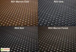 Jardinière En Résine Tressée Cube 46x46x46cm (l,l,h) -Garantia Soldes resine tressee coloris 1 17