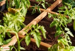 Carré Potager En Bois Autoclave Sur Pieds 120 X 80 Cm H. 88 Cm - Ventspils -Garantia Soldes separateur carre potager bois ekju 253478