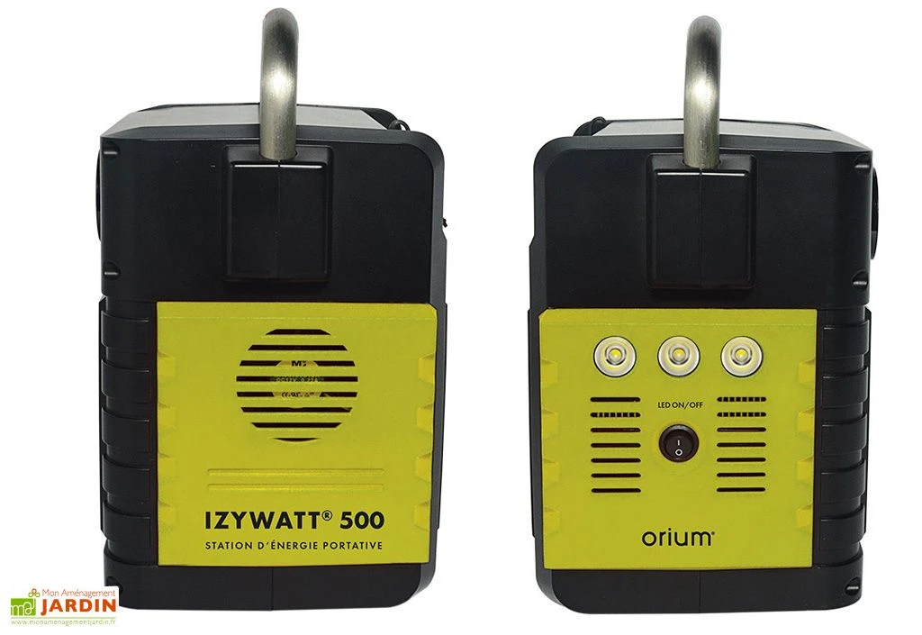 Batterie Nomade Solaire Izywatt 500 + Panneau Monocristallin 50 W 5 Batterie Nomade Solaire Izywatt 500 + Panneau Monocristallin 50 W – Image 3