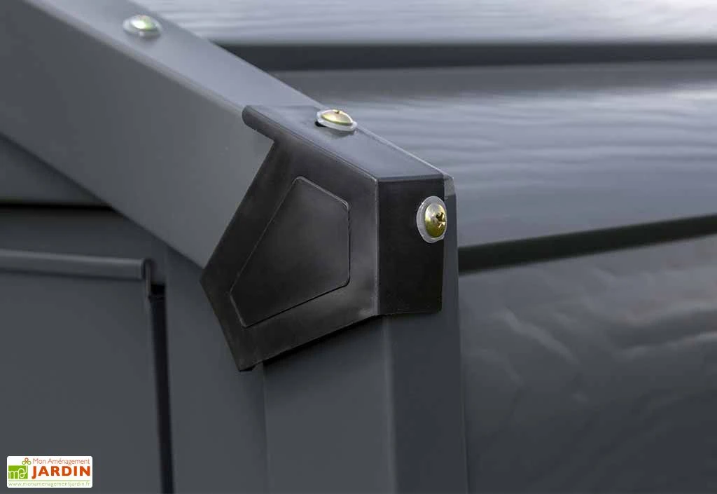 Armoire De Jardin En Acier Galvanisé 124 X 295 Cm 8 Armoire De Jardin En Acier Galvanisé 124 X 295 Cm – Image 6