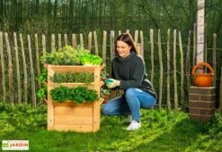 Tour De Culture Verticale En Bois De Mélèze 65 X 73 Cm 9 Tour De Culture Verticale En Bois De Mélèze 65 X 73 Cm -Garantia Soldes tour culture verticale meleze